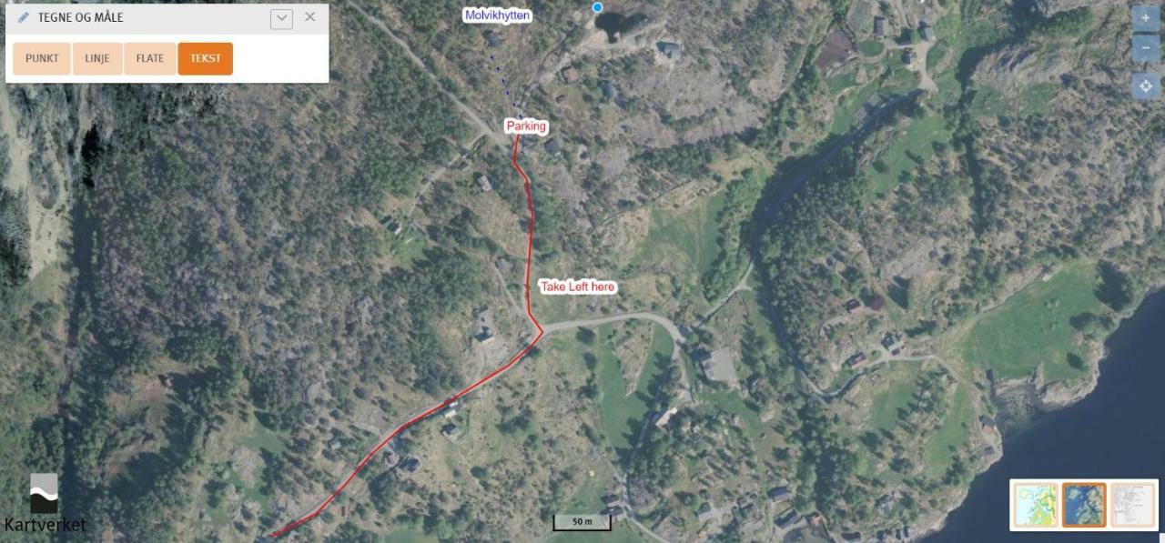 فيلا Ostereidetفي Molvik Hytten المظهر الخارجي الصورة